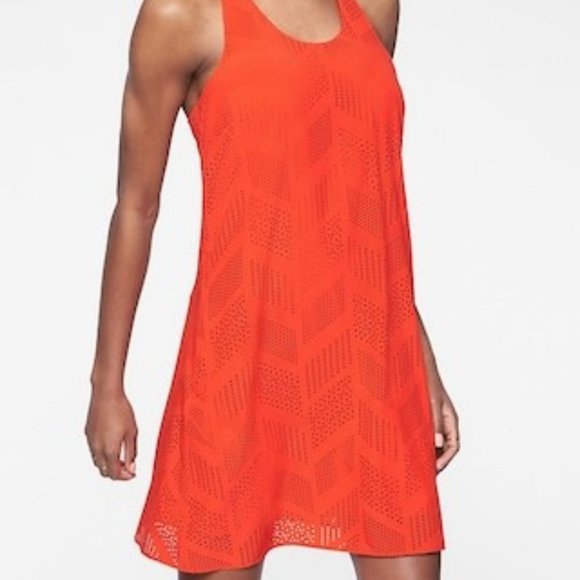 Athleta Dresses & Skirts - ATHLETA Laser Cut Racerback Dress